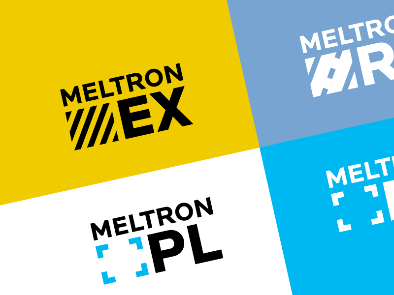 Meltron Product Line Logos